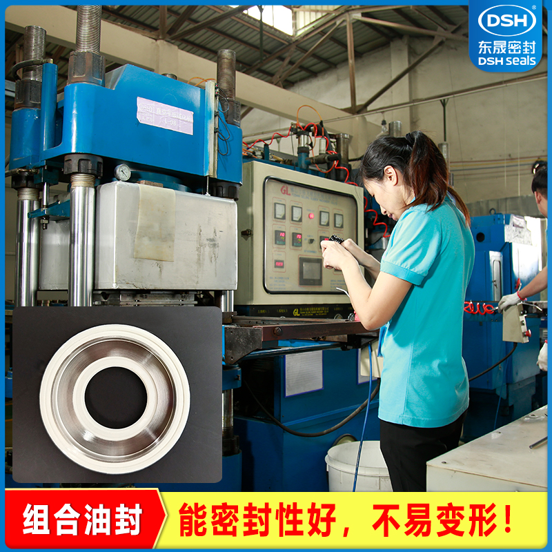 组合双唇骨架油封密封圈 组合油封